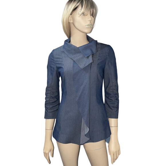 Periphery Jacket Ruffle Front - Picture 5 of 8